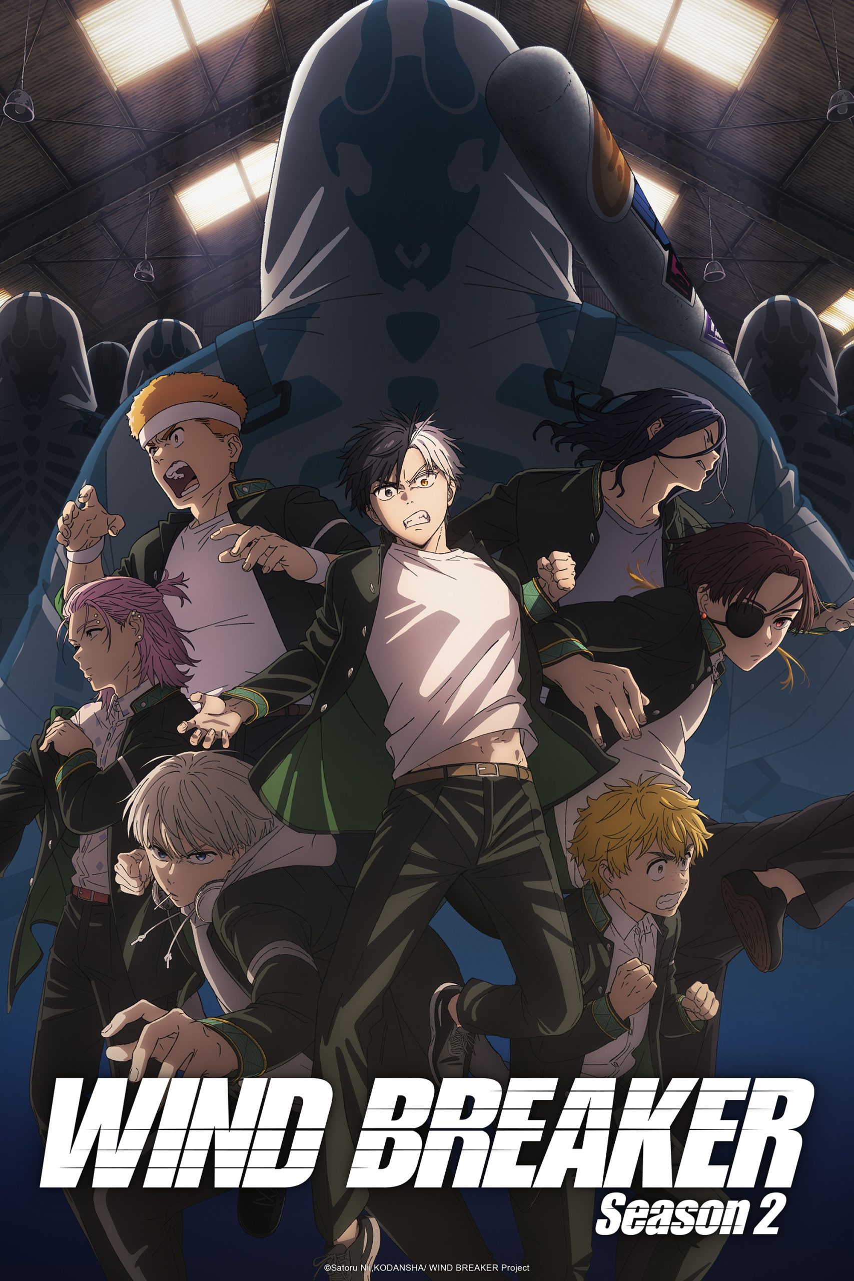 Affiche de l'anime Wind Breaker saison 2